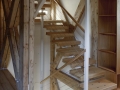 casa ceschi abitazione residenza restauro scala legno prefabbricazione artigianato 4.0 architettura sostenibile traverso vighy vicenza
