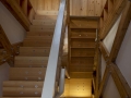 casa ceschi scala legno prefabbricazione artigianato 4.0 restauro luce naturale architettura sostenibile traverso vighy vicenza